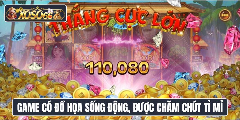 Game có đồ họa sống động, được chăm chút tỉ mỉ