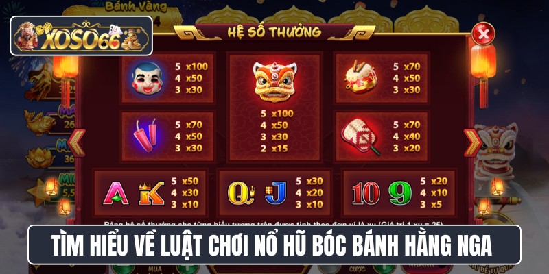 Tìm hiểu về luật chơi nổ hũ Bóc Bánh Hằng Nga
