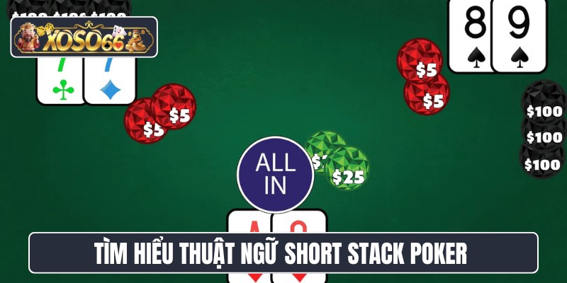 Tìm hiểu thuật ngữ short stack poker
