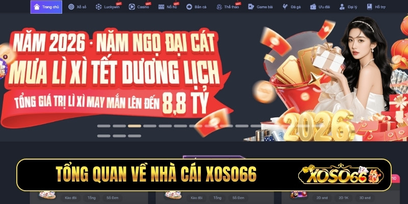 Tổng quan về nhà cái XOSO66